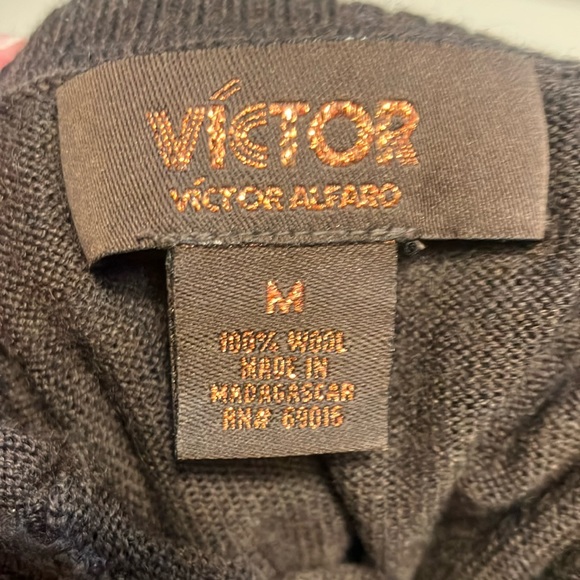 Vintage wool brown turtleneck sweater women’s medium - Picture 3 of 4